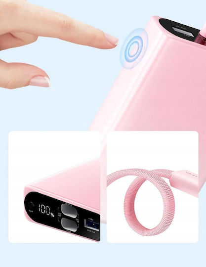 Vention Power Bank 10000mAh 22.5W with USB-A Port and USB-C Port Gold