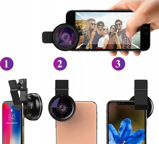 Apexel Phone Camera Lens Set Filter / Macro / Wide Angle 12.5x