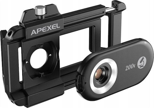 Apexel Φακός Κάμερας ​Κινητών Μικροσκόπιο / Φίλτρο 200x