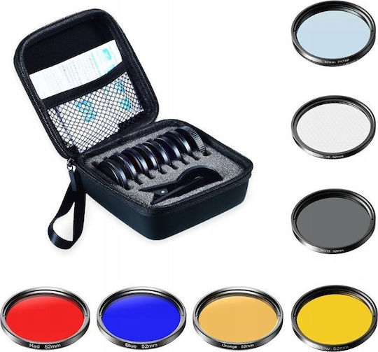 Apexel 7-in-1 Filter Set Phone Camera Filters Apl-52uv-7f