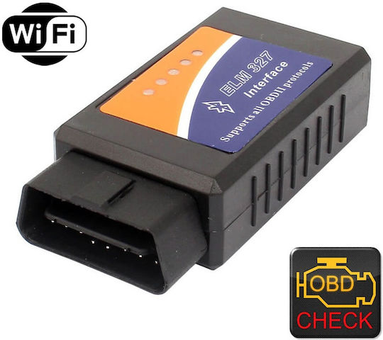 Диагностичен инструмент за автомобили ELM 327 OBD 2 с Bluetooth Съвместим с Android