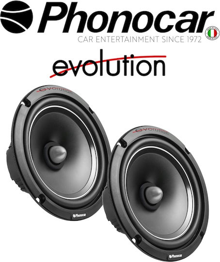 Phonocar Σετ Ηχεία Αυτοκινήτου 6.5" με 70W RMS (Woofer)