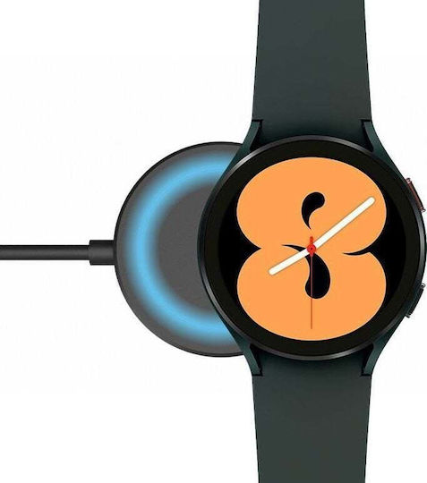 Festes USB-C-Ladegerät für Samsung Galaxy Watch 3 4 5 6 Active Schwarz
