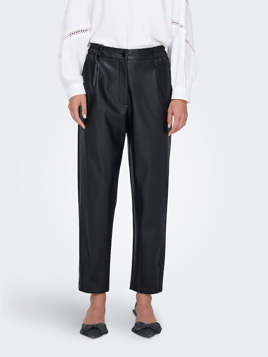 Dama Tesatura Pantaloni Black