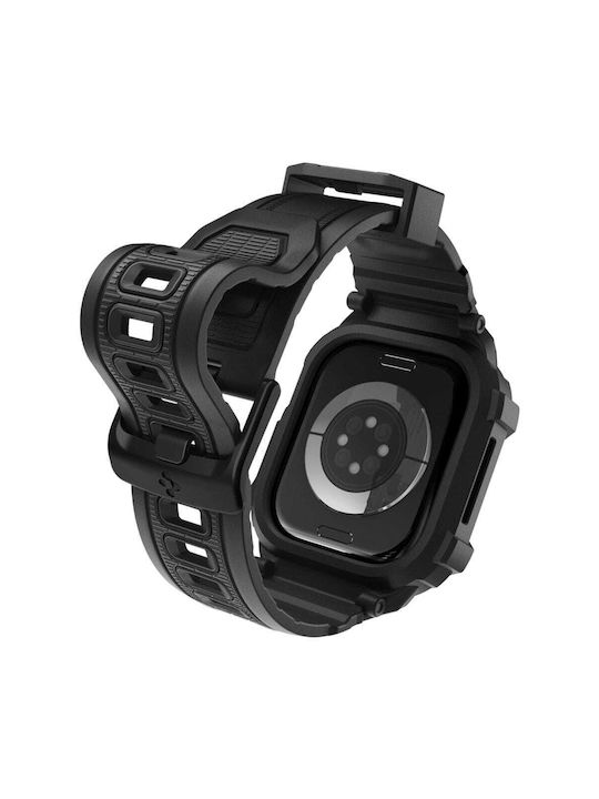 Spigen Rugged Armor Pro 2 Matte Black Apple Watch 11 42mm Acs10494