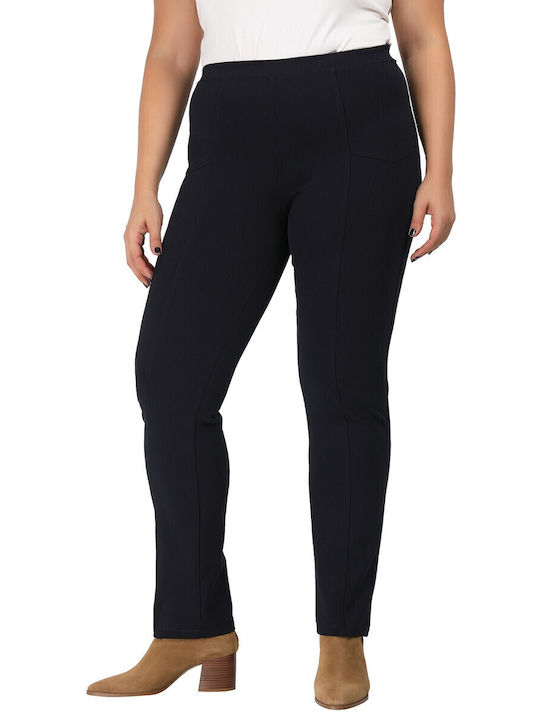 Women's Fabric Trousers Black