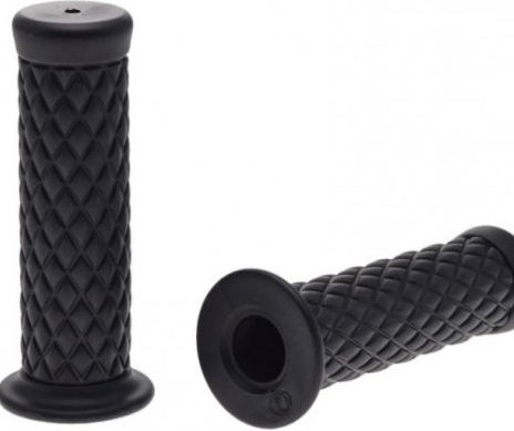 Gummi Scooter Motorradhebel Schwarz