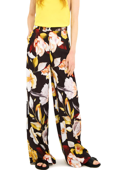 Γυναικεία Ψηλόμεση Παντελόνα Floral Floral