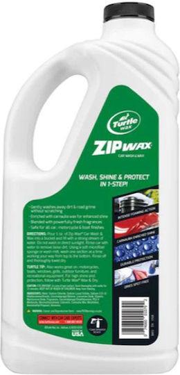 Turtle Wax 1l Car Shampoo Zip Wax