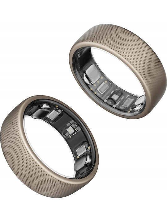 Amazfit Helio Smart Ring 19.8mm Wasserdicht mit Pulsmesser Titanium