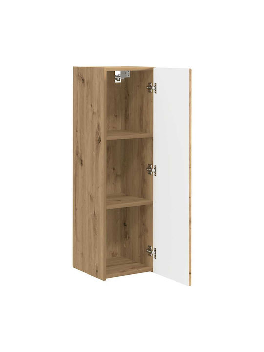 Wand Wohnzimmer Schrank aus Spanplatte Karydia 30x31x100cm
