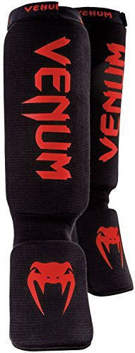 Venum Kontact Shin Guards 0480 Shin Guards Adults Black/Red