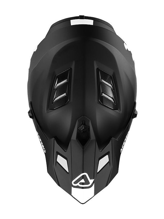 Acerbis MX Profile Metallic Negru Casca Moto Pentru Copii Motocross ECE 22.06 1150gr