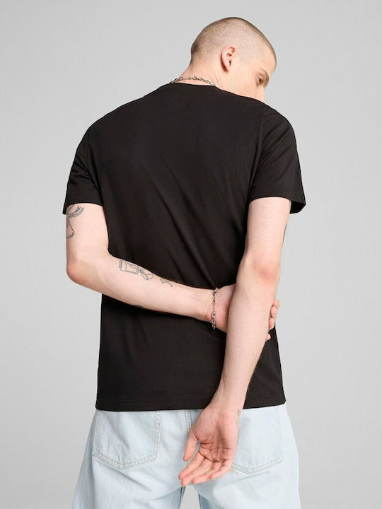 PUMA Graphics Execution T-shirt Μαύρο