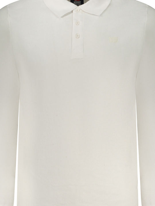 Polo Long Sleeve Blouse Ecru