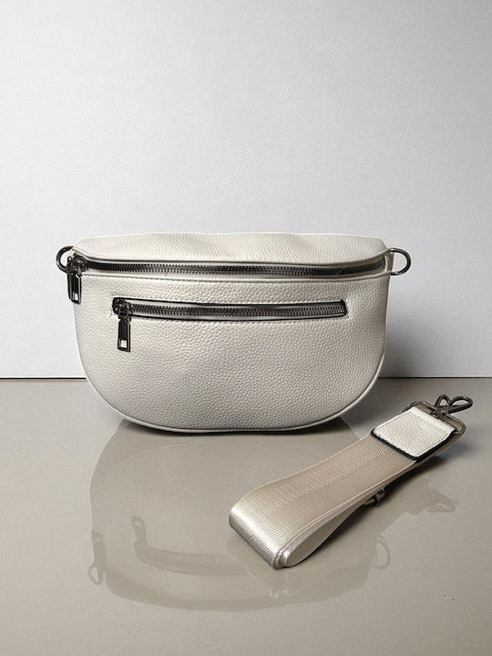 Damentasche Schultertasche Weiß
