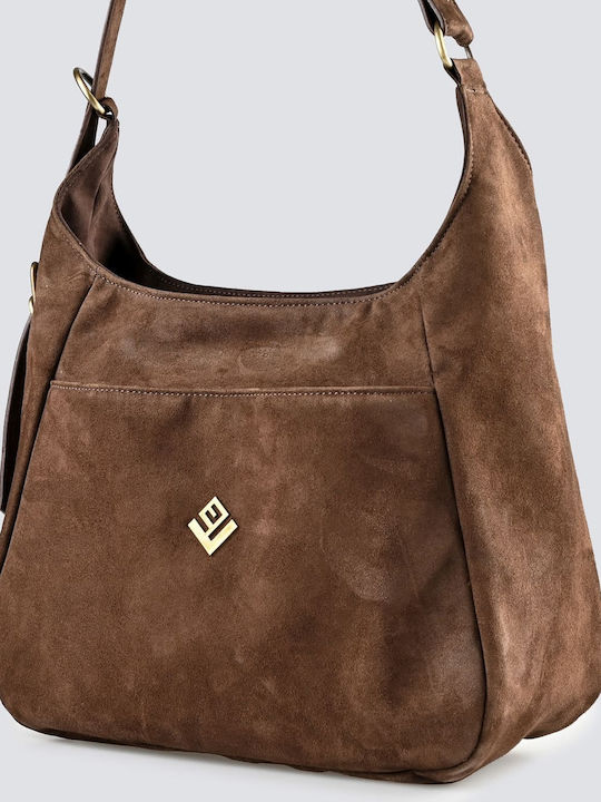 Leather Women's Bag Shoulder Brown