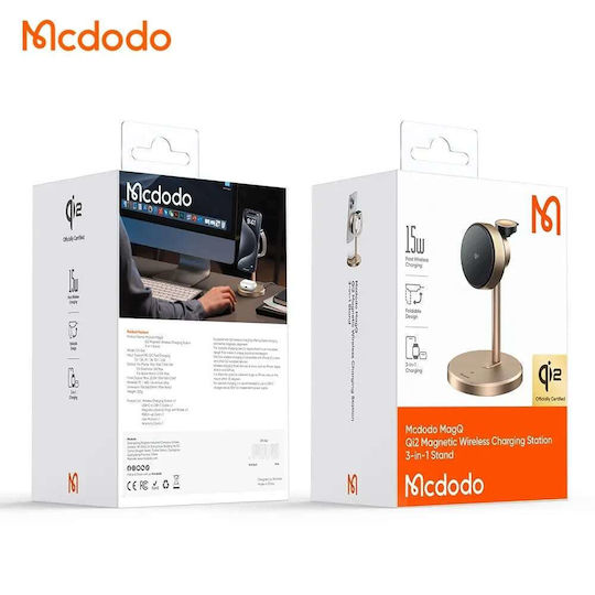 Mcdodo Kabelloses Ladegerät Qi2 22.5W Schwarzs (MagQ CH-2463)
