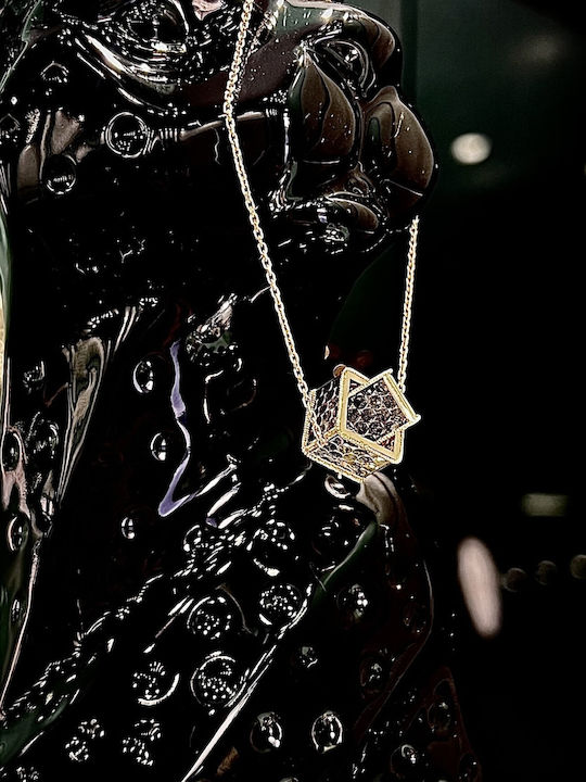 Necklace Geometric from Gold 14K
