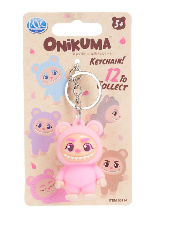 Onikuma Schlüsselanhänger Figur 3d Hellblau 6cm Onikuma Schlüsselanhänger Figur 3d Hellblau 6cm