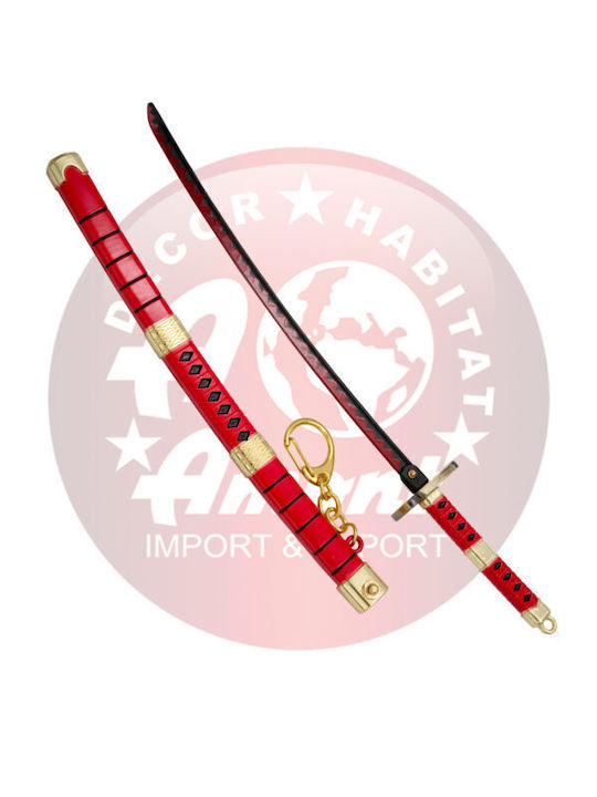 Μπρελόκ Katana One Piece Zoro Sandai Kitetsu 22,7 Cm A11760
