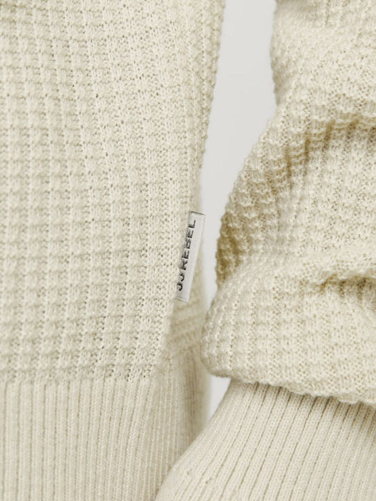 Langarm-Pullover Beige