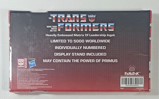 FaNaTtik Transformers Replică Lungime 9 cm