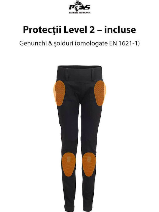 Women's 4 Season Motorcycle Pants Black