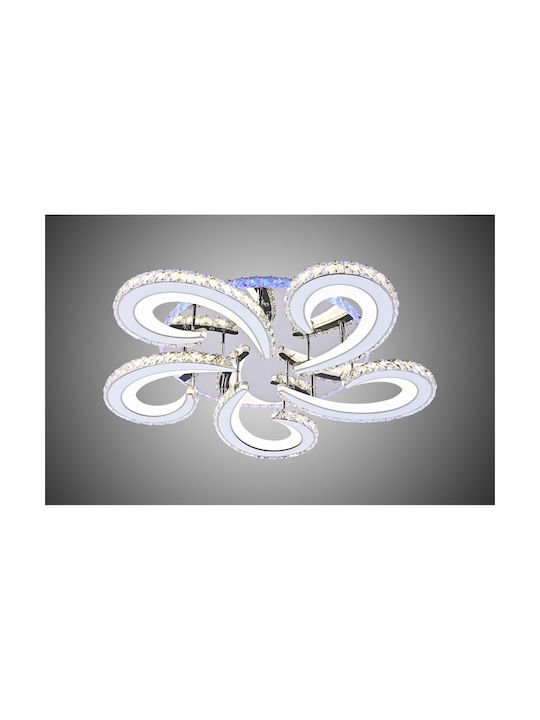 Lightplanet Plafonieră de Tavan cu LED Integrat și Cristale și Telecomandă