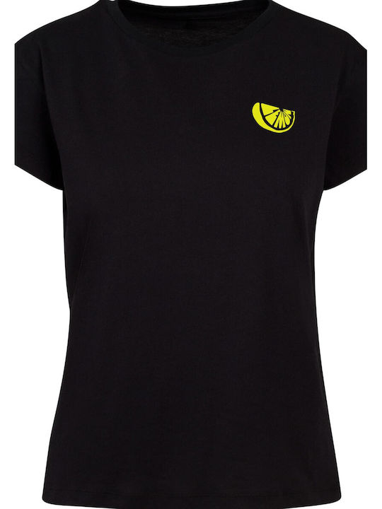 Ladies Damen T-Shirt Black