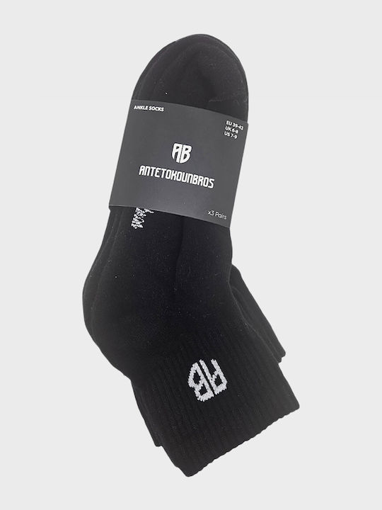 AntetokounBros Socken Schwarz 1Pack AntetokounBros Socken Schwarz 1Pack