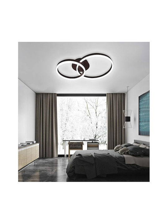 Lightplanet Plafonieră de Tavan Maro cu LED Integrat și Telecomandă