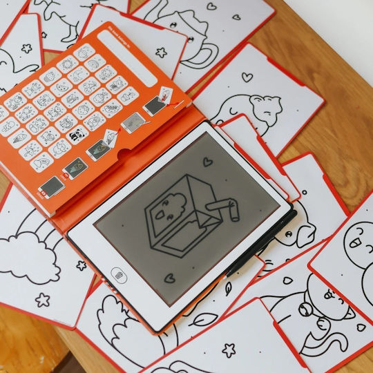 Kidywolf Tablet Drawing Lcd Screen 30 Kawai Cards