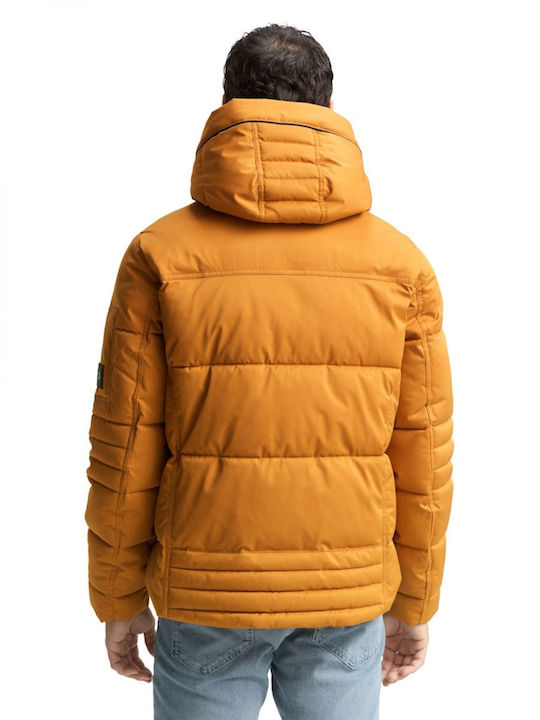 Tom Tailor Μπουφάν Puffer Peanut Butter Brown