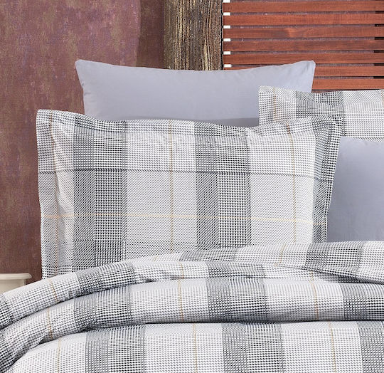 Dimcol Αντιγόνη Σετ Υπέρδιπλο 3τμχ 220x240εκ. 339 Grey