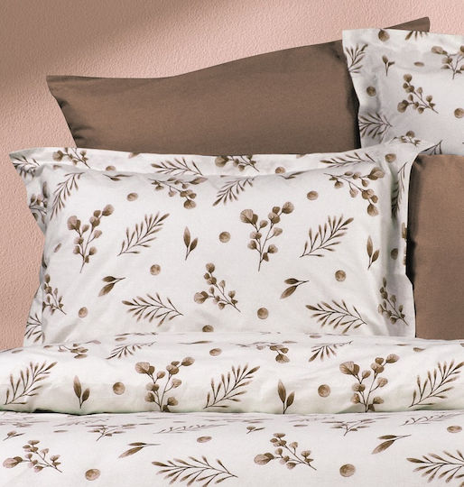 Dimcol Μυρτώ Σετ Υπέρδιπλο 3τμχ 220x240εκ. 352 Beige
