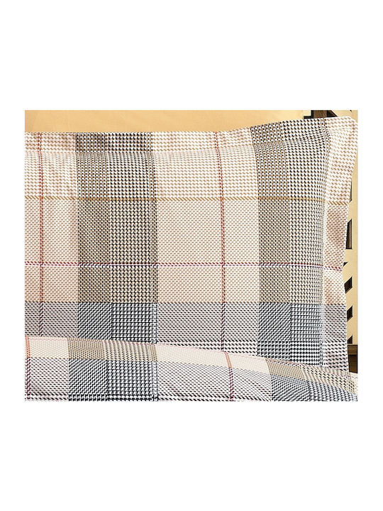 Dimcol Αντιγόνη Σετ Σεντόνια Μονά 160x240εκ. 340 Beige (3τμχ)