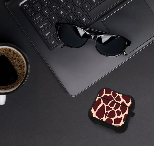 Sonique Animal Print Series Θήκη Σιλικόνης Giraffe 03 για Apple AirPods 3