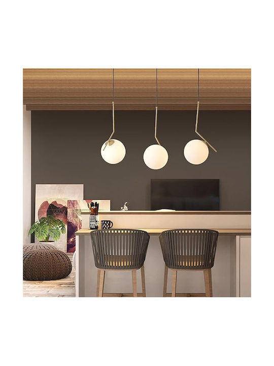 Lightplanet Κρεμαστό Φωτιστικό με Ντουί E27 15x15εκ.