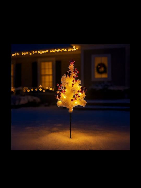 Eko Light Beleuchtetes LED Dekoration Baum 1W Y75cm Weiß