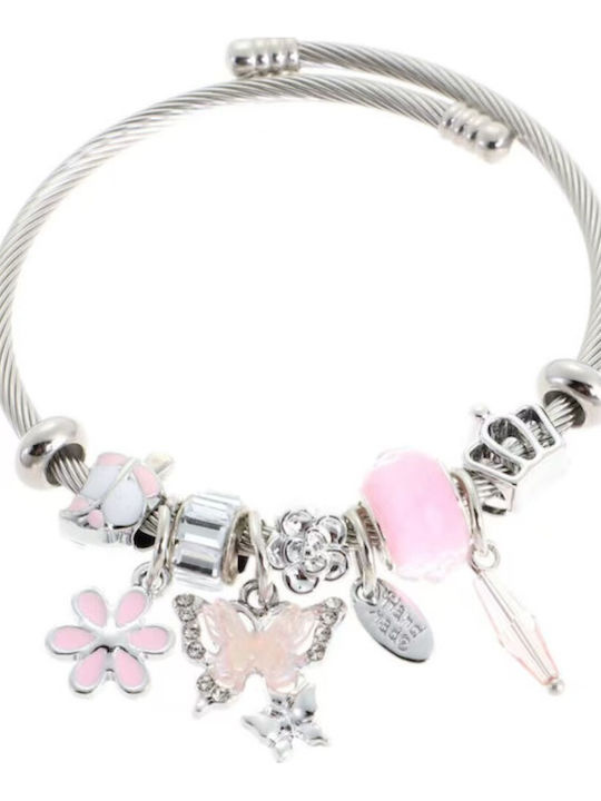 King Women's Bracelet Handcuffs made of Steel