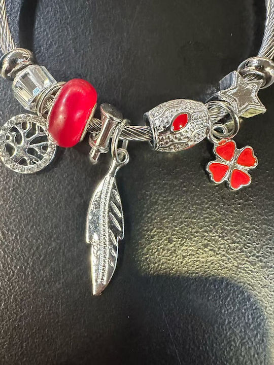 King Women's Bracelet Handcuffs made of Steel