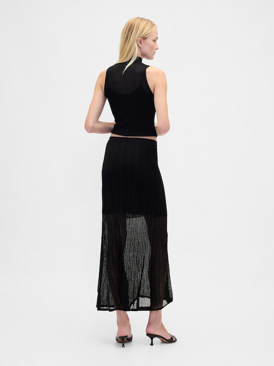 Ψηλόμεση Maxi Φούστα True Black