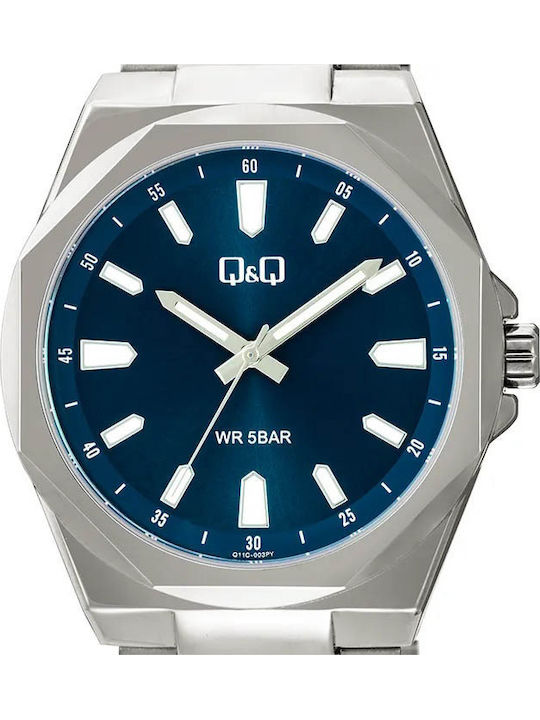 Q&Q Watch Battery with Metal Bracelet Q&Q Watch Battery with Metal Bracelet