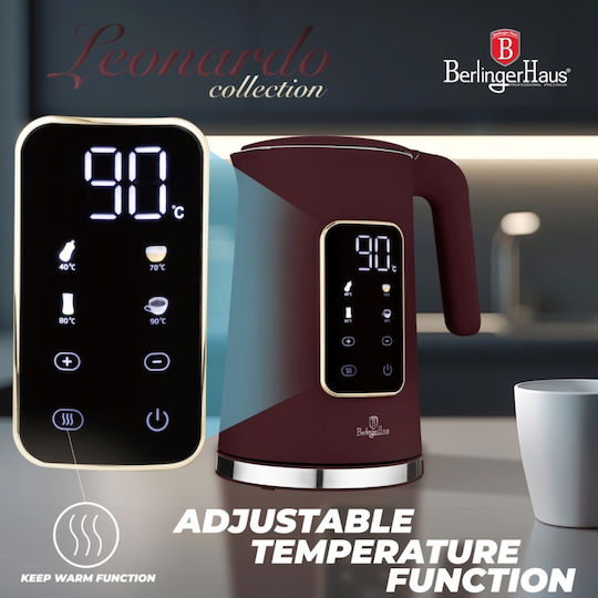 Berlinger Haus Reisekessel 1.7Es 2200W Rot