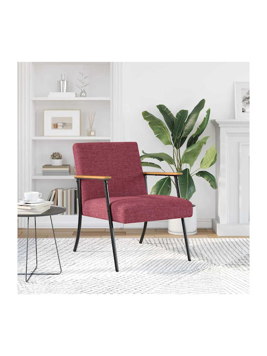 Armchair Red 59x75x78cm