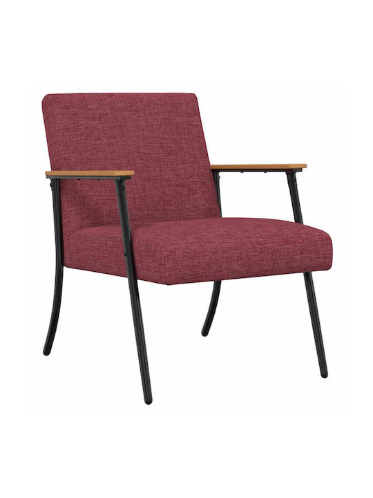 Armchair Red 59x75x78cm