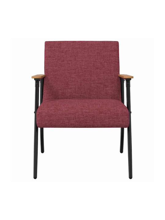 Armchair Red 59x75x78cm