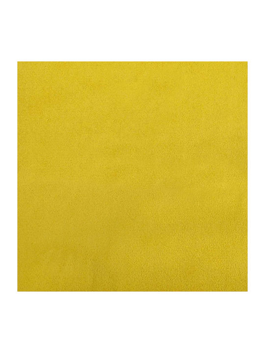 Πολυθρόνα Βελούδινη Κίτρινο 59x75x78cm