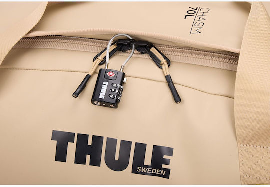 Thule Chasm Σακ Βουαγιάζ Πλάτης 70lt Μπεζ Υφασμάτινο Μ70xΠ31xΥ40εκ.
